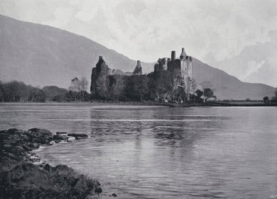 Skócia: Kilchurn kastély (f/w fotó) alkotó: English Photographer