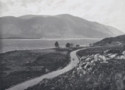 Skócia: Loch Lochy (fekete-fehér fotó) alkotó: English Photographer