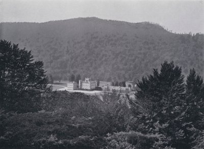 Skócia: Taymouth Castle (f/w fotó) alkotó: English Photographer