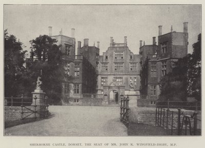 Sherborne kastély, Dorset, John K Wingfield-Digby képviselő székhelye alkotó: English Photographer