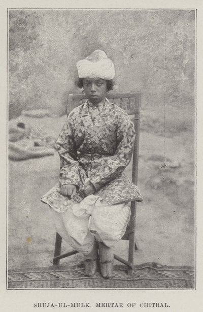 Shuja-ul-Mulk, Chitral dögevője alkotó: English Photographer
