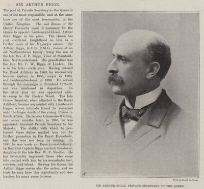 Sir Arthur Bigge, a királynő magántitkára alkotó: English Photographer