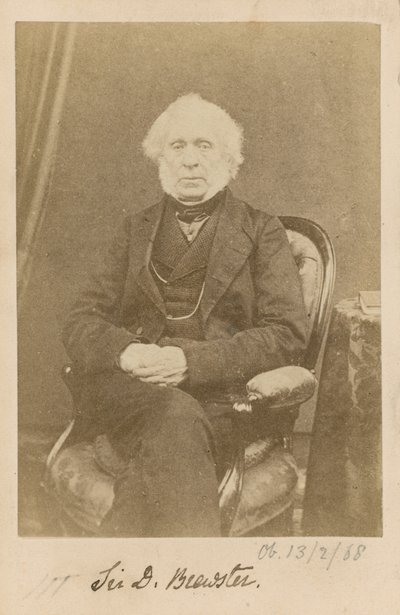 Sir D Brewster alkotó: English Photographer
