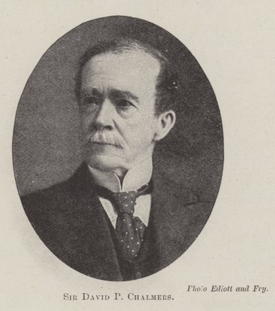 Sir David P Chalmers alkotó: English Photographer