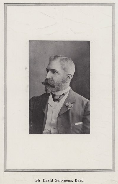 Sir David Salomons, Baronet alkotó: English Photographer