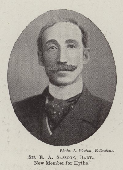 Sir E A Sassoon, Baronet, a Hythe új tagja alkotó: English Photographer