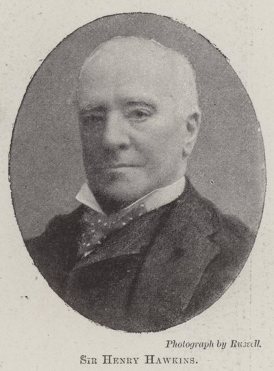 Sir Henry Hawkins alkotó: English Photographer