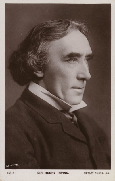 Sir Henry Irving, angol színpadi színész alkotó: English Photographer
