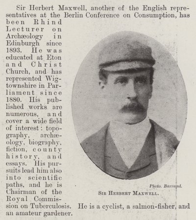 Sir Herbert Maxwell alkotó: English Photographer
