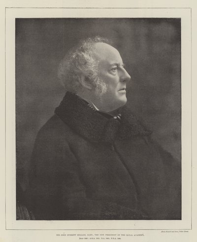 Sir John Everett Millais, Baronet, a Királyi Akadémia új elnöke alkotó: English Photographer