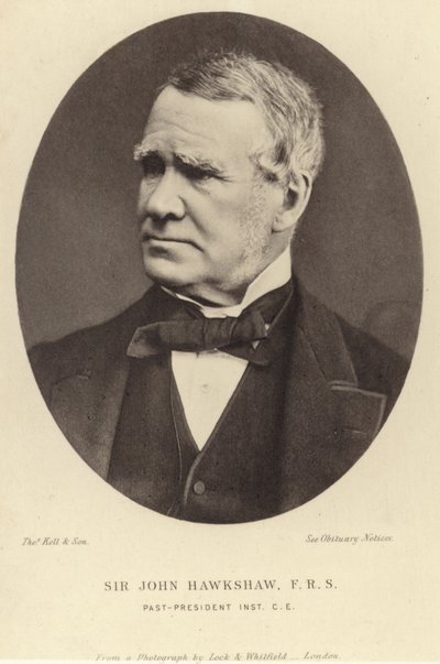 Sir John Hawkshaw alkotó: English Photographer