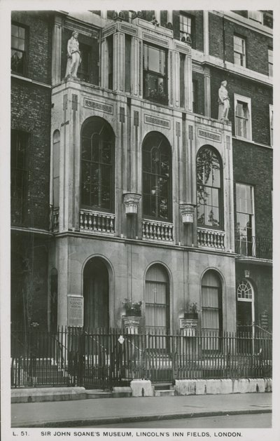 Sir John Soanes Múzeum, Lincolns Inn Fields, London alkotó: English Photographer