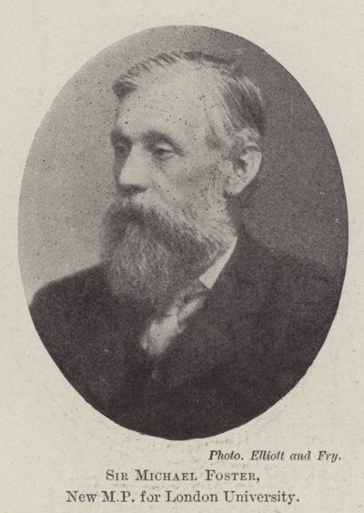 Sir Michael Foster, a Londoni Egyetem új képviselője alkotó: English Photographer