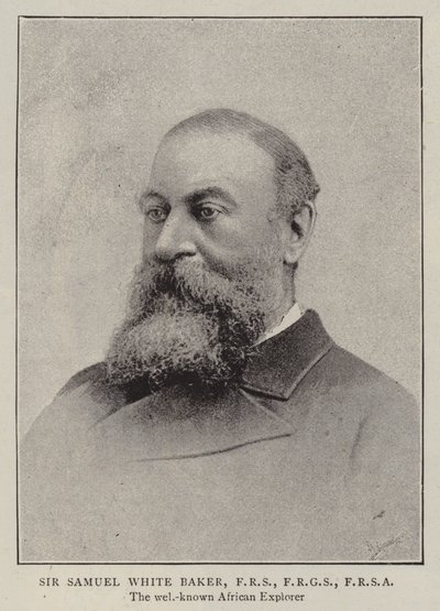 Sir Samuel White Baker, FRS, FRGS, FRSA alkotó: English Photographer