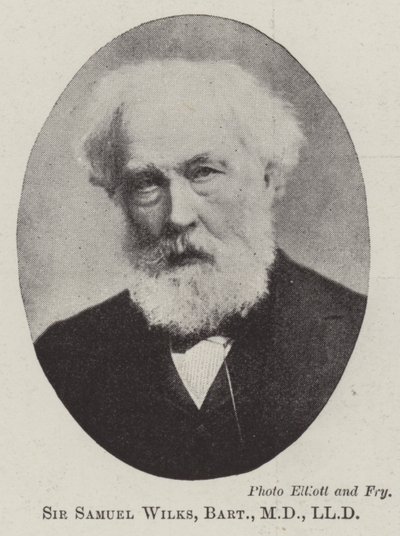Sir Samuel Wilks, Baronet, MD, LLD alkotó: English Photographer