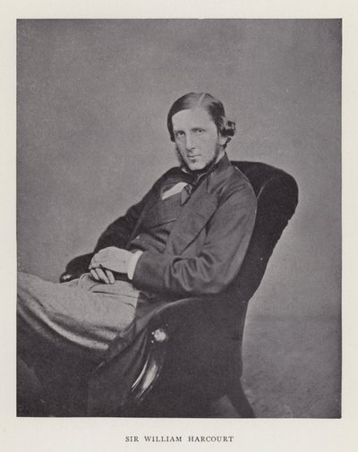 Sir William Harcourt alkotó: English Photographer