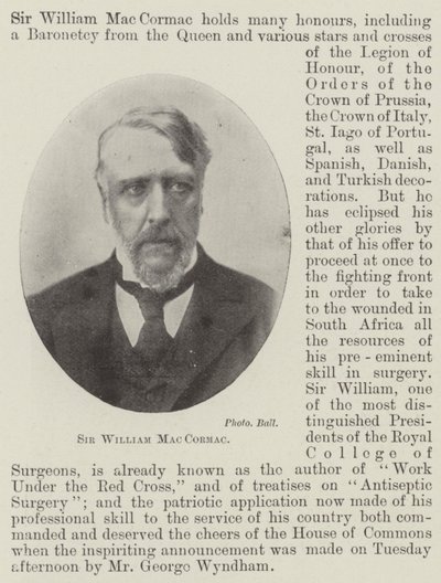 Sir William MacCormac alkotó: English Photographer