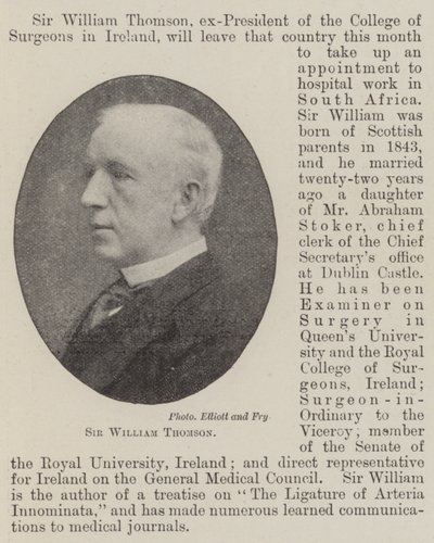 Sir William Thomson alkotó: English Photographer