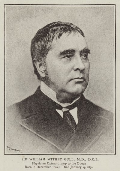 Sir William Withey Gull, MD, DCL alkotó: English Photographer