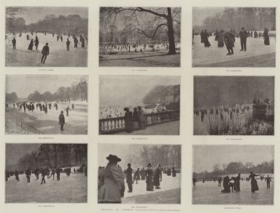 Korcsolyázás Londonban alkotó: English Photographer
