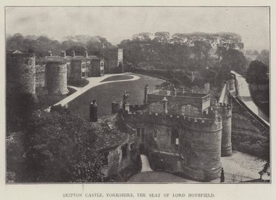 Skipton kastély, Yorkshire, Lord Hothfield székhelye alkotó: English Photographer