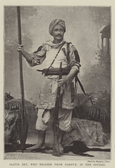 Slatin Bey, aki megszökött Darfurból, a Soudanban alkotó: English Photographer
