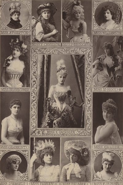 Néhány vezető színésznő, A csoport alkotó: English Photographer
