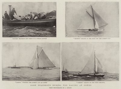 Néhány pillanatfelvétel a Cowes-i versenyről alkotó: English Photographer