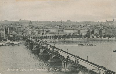 Somerset House és Waterloo Bridge, London alkotó: English Photographer