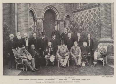 Beszédnap a Wellington College-ban, Tisztelt Látogatók alkotó: English Photographer