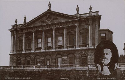 Spencer House, London, The Earl Spencer alkotó: English Photographer
