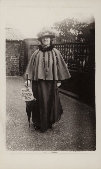 Tavaszi divatok, 1886 alkotó: English Photographer