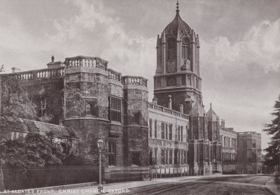 St Aldates Front, Christ Church, Oxford alkotó: English Photographer