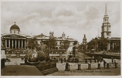 St Martins in the Fields, Trafalgar Square, London alkotó: English Photographer