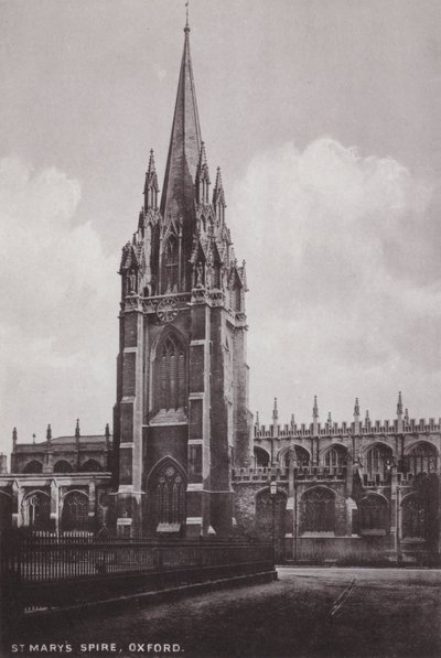St Marys Spire, Oxford alkotó: English Photographer