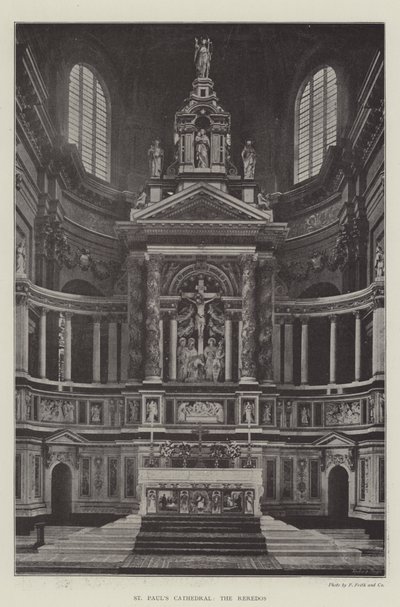 Szent Pál-székesegyház, a Reredos alkotó: English Photographer