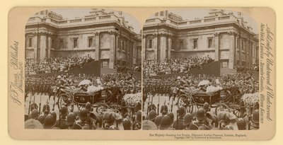 Viktória királynő gyémántjubileumának sztereográfiai lenyomata alkotó: English Photographer