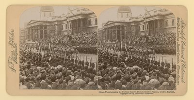 Viktória királynő gyémántjubileumának sztereográfiai lenyomata alkotó: English Photographer
