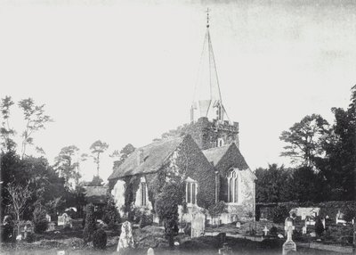 Stoke Poges templom (f/w fotó) alkotó: English Photographer