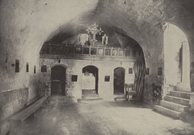 Krisztus zsinagógája Názáretben, ahol Krisztus első prédikációját tartotta alkotó: English Photographer
