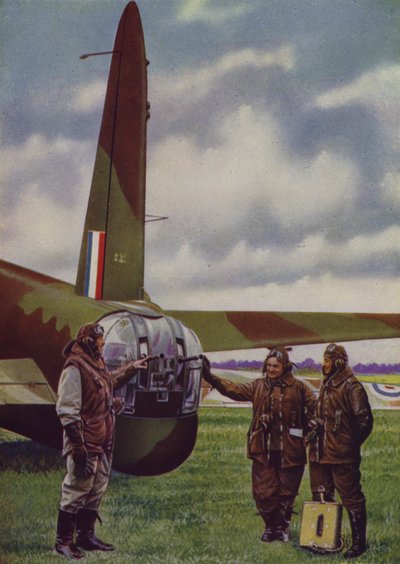 Egy brit Vickers Wellington közepes bombázó lövegtornya (fotó) alkotó: English Photographer