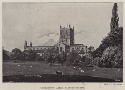 Tewkesbury apátság, Gloucestershire alkotó: English Photographer