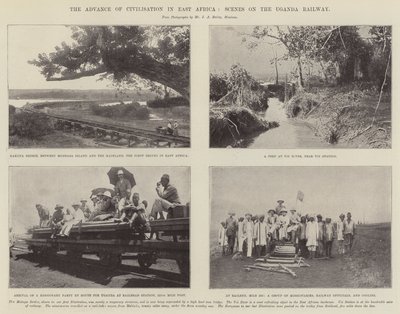 A civilizáció előrehaladása Kelet-Afrikában, Jelenetek az ugandai vasúton alkotó: English Photographer