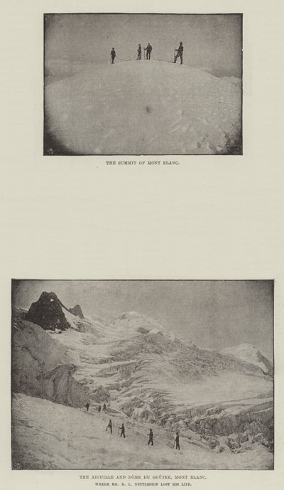 A Mont Blanc felemelkedése alkotó: English Photographer