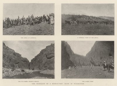 Egy tűzálló törzs blokádja Wazirisztánban alkotó: English Photographer