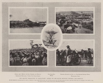 A brit expedíció Szomáliföldre, helyszín a Berbera és Bohotle közötti útvonalon alkotó: English Photographer