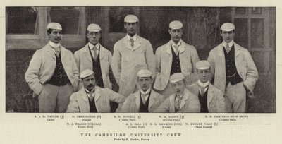 A Cambridge-i Egyetem legénysége alkotó: English Photographer