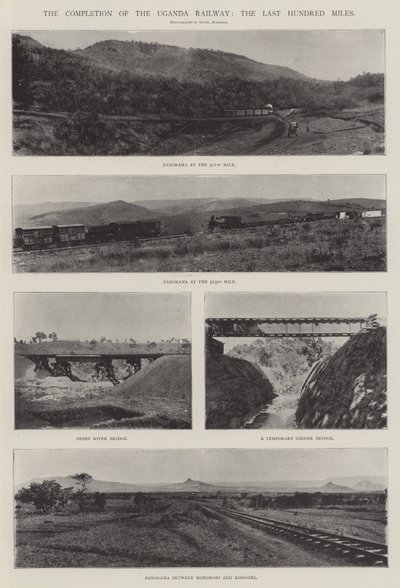 Az ugandai vasút befejezése, az utolsó száz mérföld alkotó: English Photographer