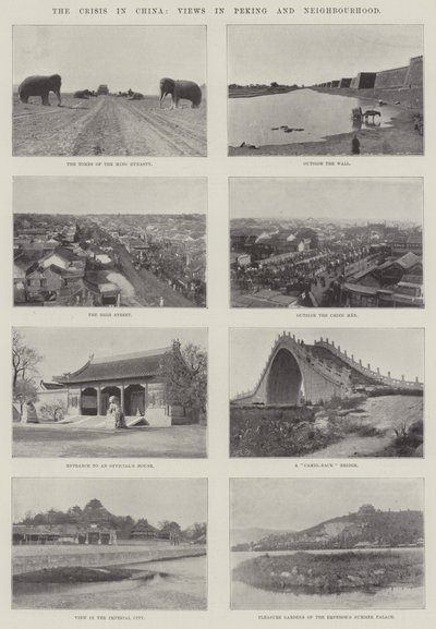 A válság Kínában, kilátás Pekingben és a szomszédságban alkotó: English Photographer