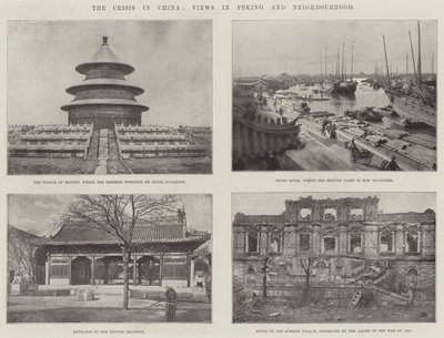 A válság Kínában, kilátás Pekingben és a szomszédságban alkotó: English Photographer
